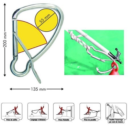 Snap Hook Of Damping Euromarine