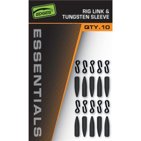 Helicopter Lead Attachment Fox Edges Essentials Rig Link & Tungsten Sleeve 2 Helicopter Lead Attachment Fox Edges Essentials Rig Link & Tungsten Sleeve
