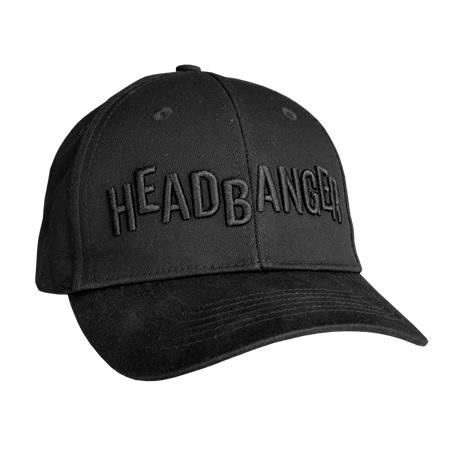 Â¡Â±Men's CapÂ¡Â± Headbanger Black On Black Flex - Noir
