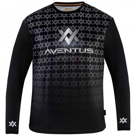 Long Sleeve Men's T-Shirt Guru Aventus Sun Core Shirt Upf 50+ - Noir