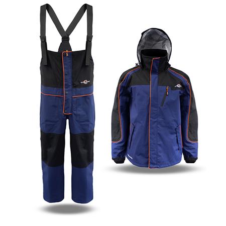 Jacket + Dungarees Set Colmic Rainproof Suit S-21 - Bleu