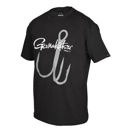 Men's Short Sleeve T-Shirt Gamakatsu G-Hook T-Shirts Treble 13 - Noir 1 Men's Short Sleeve T-Shirt Gamakatsu G-Hook T-Shirts Treble 13 - Noir