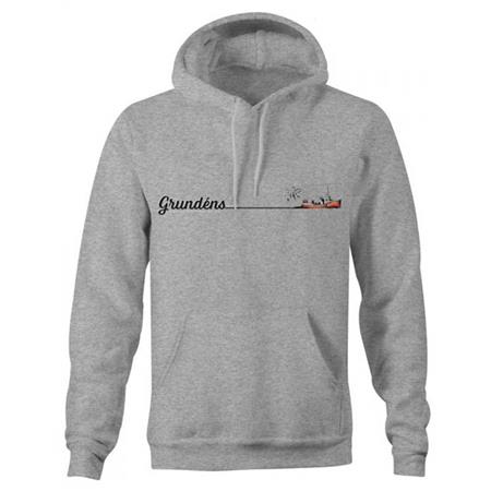 Hooded Men's Sweatshirt GrundÂ¨Â¦ns Lobsterman Hoodie Athletic Heather - Gris