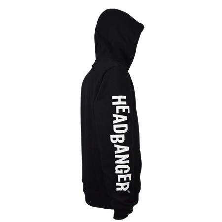 Men's Sweatshirt Headbanger Hoodie - Noir 2 Men's Sweatshirt Headbanger Hoodie - Noir