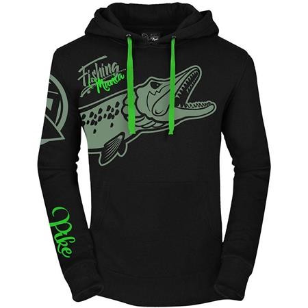 Hoodie Hot Spot Design Fishing Mania Pike