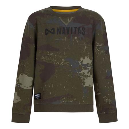 Junior Sweatshirt Navitas Identity Camo Kids Sweatshirt - Camo