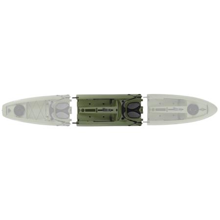 Additional Module Point 65¡ãN Pour Kayak Modulable Mojito Angler Vert