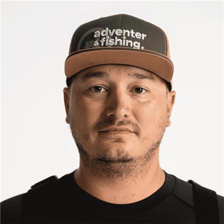 Baseball Cap Adventer & Fishing Â¨Â¤ Rabat Droit - Kaki