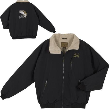 Rainproof Jacket Al Agnew Large Mouth Bass Black