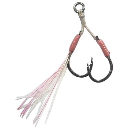 Assist Hook Asari Micro Slow Double Assist Luminous-P - Pack Of 2