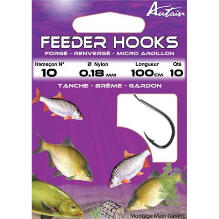 Hame?on MontÂ¨Â¦ Autain Feeder Hooks - 369 - Par 10