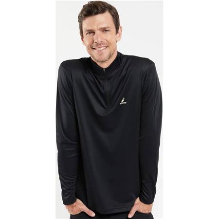 Long Sleeve Men's Tee Shirt Bermudes Gwen - Noir