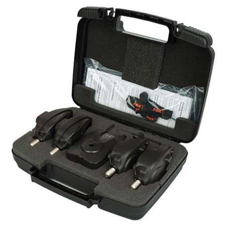 Bite Alarm Case + Receiver Fox Micron Mx Rod Sets
