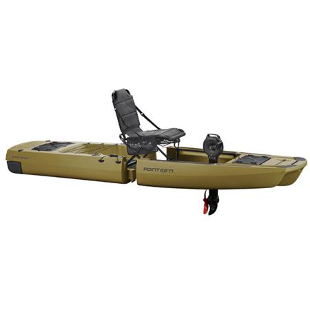 Kayak Kingfisher Sea Fishing Point 65¡ãN Homologable Mer - Vert Arm¨¦e