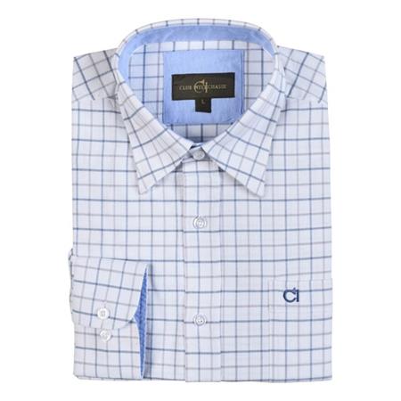 Long-Sleeve Shirt For Men Club Interchasse Acteon - Bleu