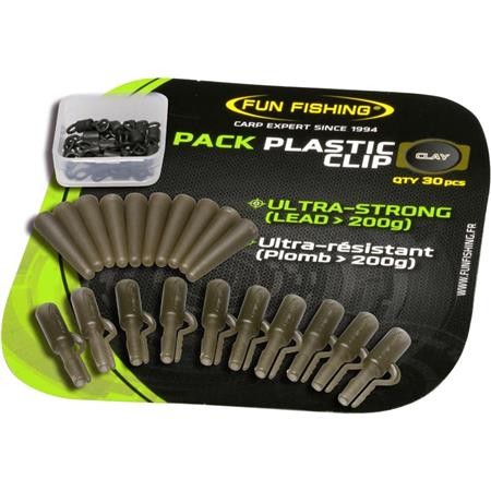 Lead Clip + Swivel Fun Fishing Pack Plastic Clip