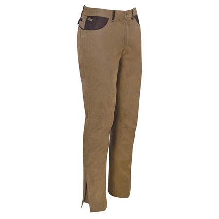 Woman Pants Club Interchasse Cevrus Tobacco