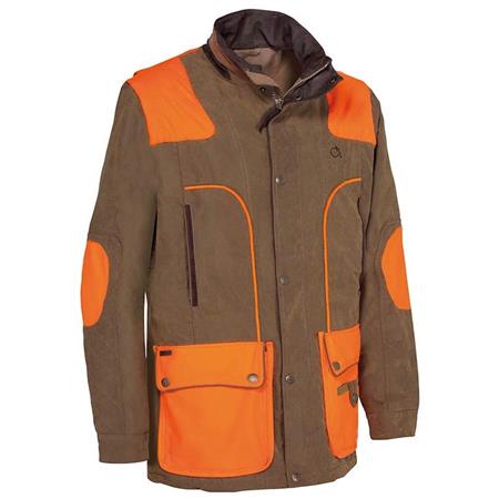 Man Jacket Club Interchasse Charles Tabac/Orange