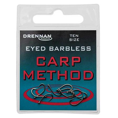 Fish Hook Drennan Eyed B'less Carp Method
