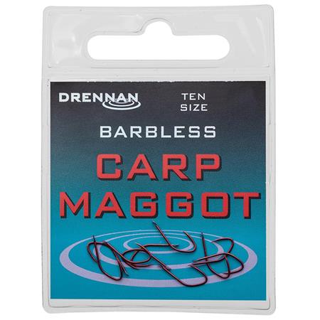 Fish Hook Drennan Barbless Carp Maggot
